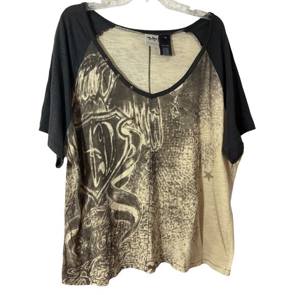 Harley-Davidson Plus Women’s Top 1W Logo Theme - Picture 1 of 6